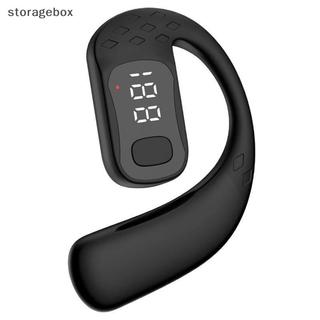 [Hộp lưu trữ] Tai nghe không dây Móc tai Tai nghe Chống nước HD Gọi Mic HiFi Stereo Âm thanh vòm Giảm tiếng ồn Headse Đẹp