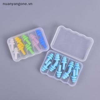 Cặp nút tai silicone dùng để ngủ và bơi, giảm tiếng ồn hiệu quả