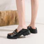 VNMZGG34-39 Size Lớn Mary Jane Giày Sâu Miệng Tròn Mũi Da Báo In Màu Sắc Phù Hợp Với Người Đi Lại Hàng Ngày Giày Đế Dày