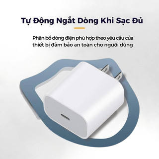 [ Sạc K Nhanh Hoàn Tiền ] Bộ Củ Cáp Sạc Nhanh 35W Củ Sạc PD35W Dây sạc dù chống gãy gập An Toàn Ổn Định Bảo Vệ Thiết Bị
