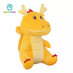 Gamchiano Gối Rồng Trung Quốc Thú Nhồi Bông Đồ Chơi Ghế Gối Quà Tặng Sinh Nhật
