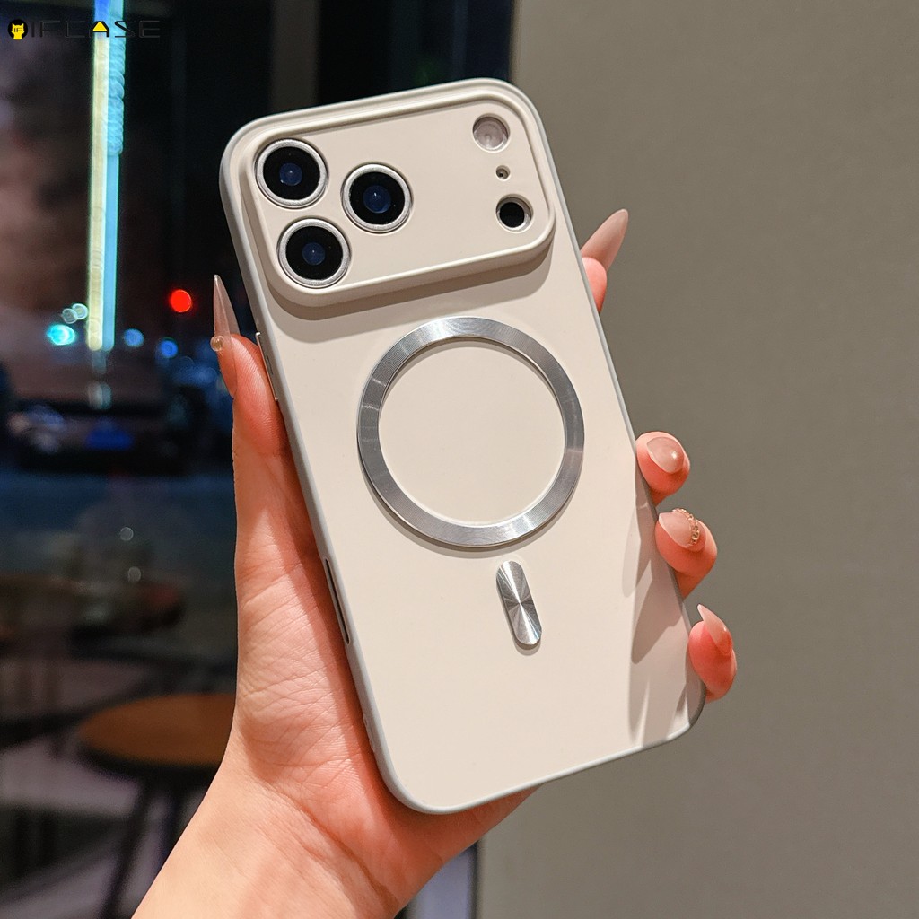 Dành Cho OPPO Reno 15 15F 14 14F 13 13F 12 12F 11 11F 10 Pro Reno15 5G 4G Vỏ Điện Thoại Dopamine Nhiều Màu Sắc Thu Hút Từ Tính Màu Đen Đơn Giản Kinh Doanh Khung Mềm Ốp Lưng Cứng
