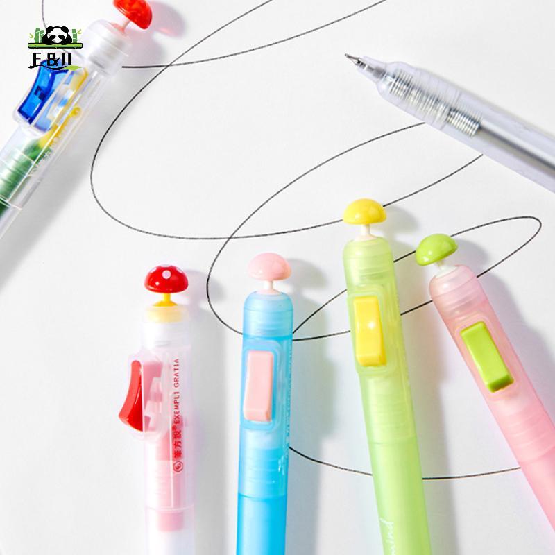 [F & O] Bút thư giãn cho bài thi - Bút Gel Clicker 0,5mm Viết mượt mà, Công cụ học tập chống lo âu cho học sinh trường học Văn phòng EMKK