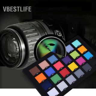 VBESTLIFE Kiểm tra thẻ 24 màu VBESTLIFE Professional để hiệu chỉnh kỹ thuật số vượt trội