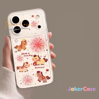 Ốp Lưng Cho IPhone 16 17 11 15 13 14 12 Pro Max 17AIR 15 7 8 Plus X XR Max Bìa mềm Tết Bính Thân 2026
