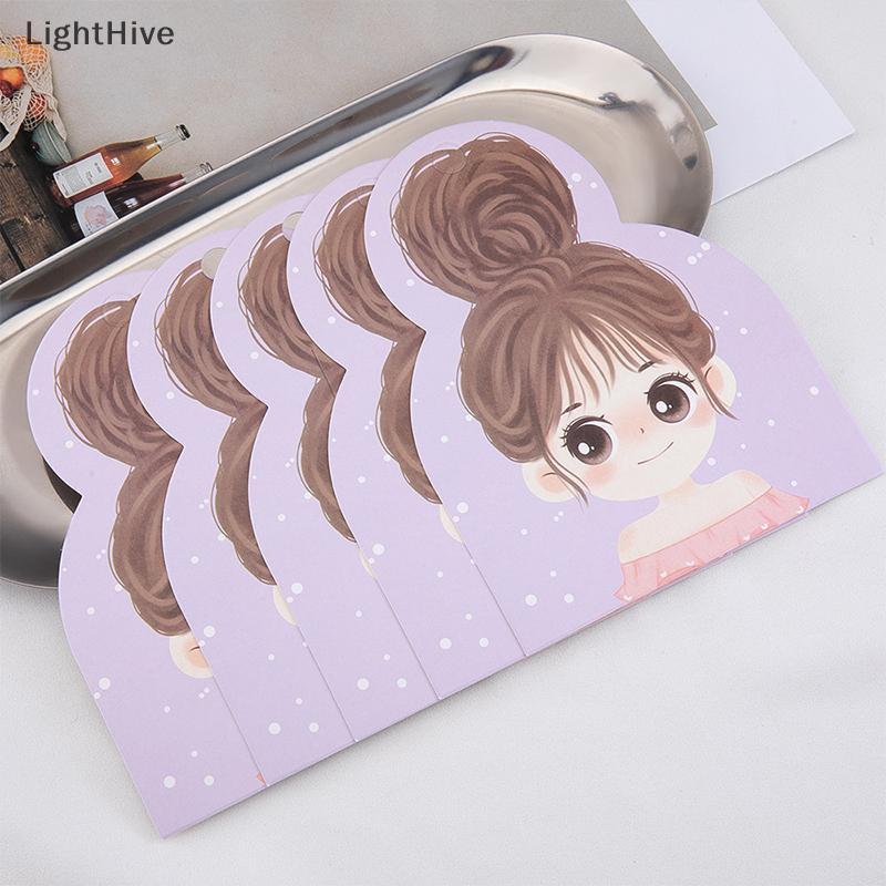 [LightHive] Bộ 50 Cô Gái Dễ Thương Barrettes Hiển Thị Thẻ Kẹp Tóc Thẻ Giấy Dán Cho Phụ Kiện Tóc DIY Thẻ Giá Bán Lẻ (TH)
