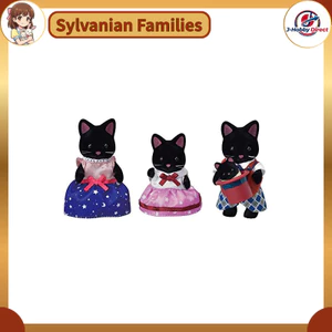 Sylvanian Families Doll 【Starry Sky Cat Family】 FS-38 ST Mark Certified For Ages 3 and Up Toy Dollhouse EPOCH
