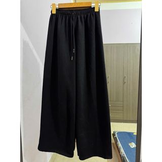 quần da cá chất mát ống suông dài 95cm dây rút mặc được bốn mùa trong năm-thuba94