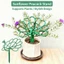 Hỗ trợ cây trồng LAKAM, Giá đỡ chậu ngoài trời Hình con công Trellis, Khung dính Cây trồng sân vườn Cổ phần Hoa sân