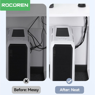 Rocoren Cáp Tổ Chức Quản Lý Cáp Cuộn Băng Bảo Vệ Cho Chuột Điện Thoại Dây Buộc Phụ Kiện Điện Thoại