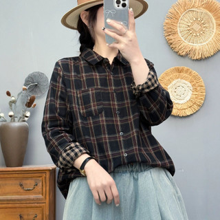 Áo sơ mi nữ 100% cotton đa năng, phù hợp mọi season