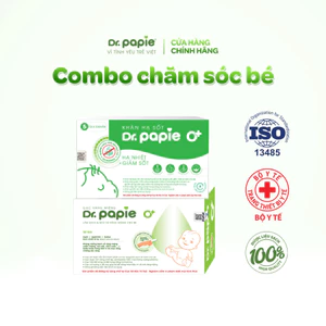 Combo Giảm Ốm Sốt Ngừa Co Giật, Vệ Sinh Khoang Miệng Toàn Diện Cho Bé Sơ Sinh