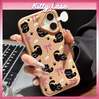 Ốp lưng cấu trúc nệm khí Cho iPhone 11/12/13/XR/14/15/16/17/7/XR Pro Max Plus Ốp lưng bao quanh thời trang Mèo