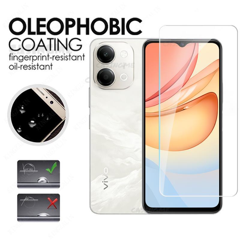 Vivo Y11d 2026 Full Cover Bảo Vệ Màn Hình Cho Vivo Y11d Y21d Y31d Y05 VivoY11d Y11 D 4G 5G 2026 Kính Cường Lực Flim Mặt Trước Mặt Sau Ống Kính Kính Kính Mặt Sau Ống Kính Máy Ảnh