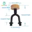 Đàn Guitar Treo Tường Móc Treo Đàn Guitar Gỗ Màn Hình Cho Violin Banjo Cổ Điển