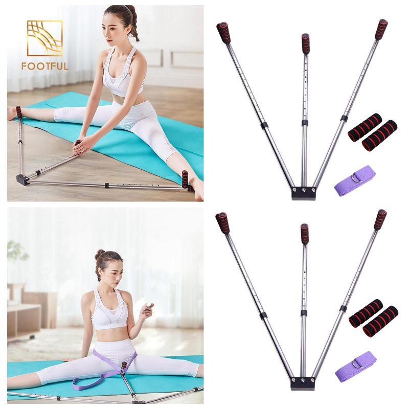 3 Thanh Chân Cáng Tập Thể Dục Chân Linh Hoạt Hamstring Huấn Luyện Chân Chia Kéo Dài Máy Trải Cho Khiêu Vũ Thể Dục Dụng Cụ Yoga Võ Thuật