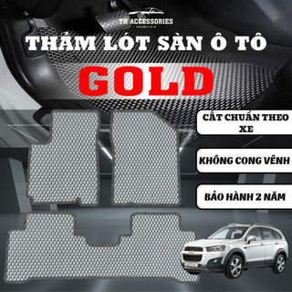 Thảm lót sàn ô tô Chevrolet Captiva TH Accessories cắt chuẩn form xe dễ dàng vệ sinh không ẩm mốc (full bộ có cốp)