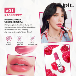 [NEW VERSION] Son Dưỡng Môi Có Màu Lip It Tint Me Healthy Lip Balm 3g - Dưỡng Ẩm Chuyên Sâu, Sắc Môi Tươi Tắn