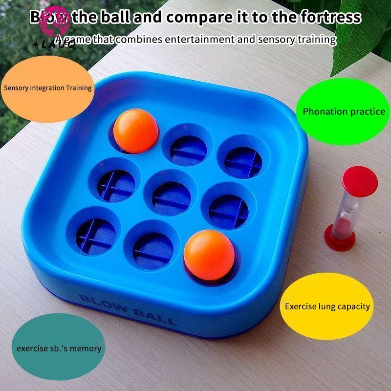 Springevenstar Trẻ Em Huấn Luyện Miệng Trò Chơi Thổi Dung Tích Phổi Thổi Bóng Huấn Luyện Trò Chơi Huấn Luyện Âm Thanh Đồ Chơi Cảm Giác Cho Giáo Dục Sớm Springevenstar