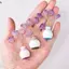 NS Nhựa Mini Bình Nhỏ Miệng Bình Hoa Lọ Hoa Trang Trí Sân Vườn DIY Micro Phong Cảnh Bàn Trang Trí Nhà Cửa Phụ Kiện NS