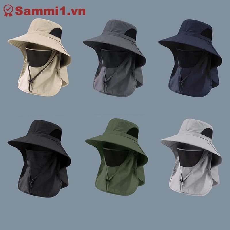 Mũ Chống Nắng Mùa Hè Chống Tia UV, Phù Hợp Nam Nữ Đi Bộ Đường Dài Và Cắm Trại