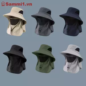 Mũ Chống Nắng Mùa Hè Chống Tia UV, Phù Hợp Nam Nữ Đi Bộ Đường Dài Và Cắm Trại