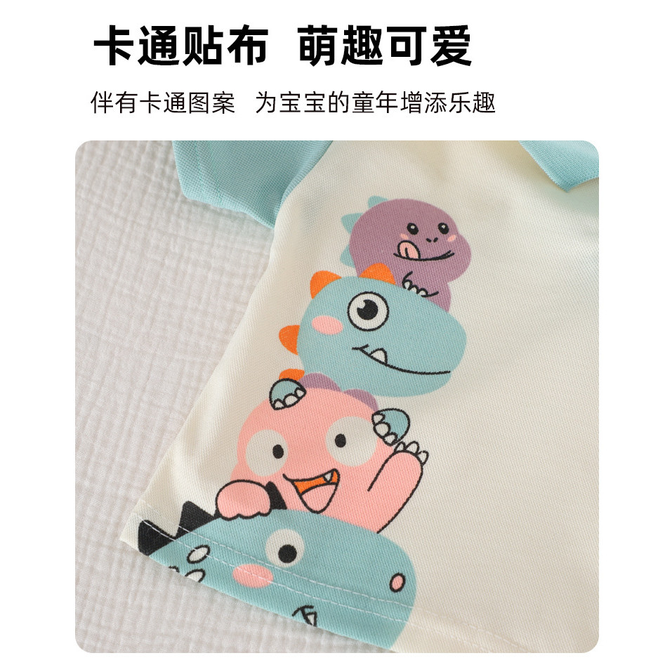 Bé Trai Mùa Hè Phong Cách Mới Áo Thun Tay Ngắn Phù Hợp Với Trẻ Em Áo Sơ Mi POLO Quần Short Thể Thao Thông Thường Quần Áo Trẻ Em Hợp Thời Trang 80-130 N5SK