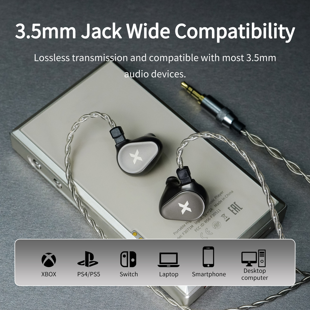 DUNU Titan X 10mm Dynamic Driver In-Ear Tai nghe hợp kim kim loại Vỏ 3,5mm / TypeC Mic Tai nghe cho Audiophile