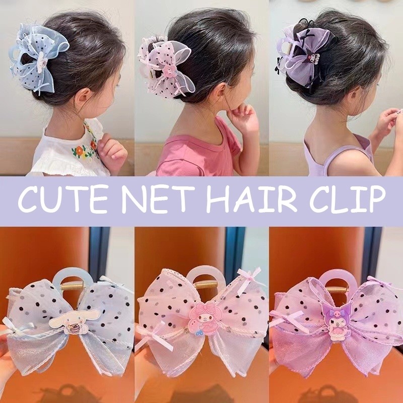 Kẹp Tóc Kuromi Lấy Kẹp Tóc Bé Gái Cá Mập Kẹp 2024 Phong Cách Mới Bé Gái Lưng Đầu Gãy Tóc Dụng Cụ Tiện Dụng Kẹp Tóc