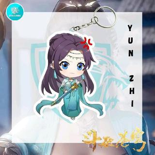 Keychain Acrylic Anime Donghua Battle Through The Heavens - Cai Lin, Yun Zhi Ganci Anime Akrilik - Cai Lin