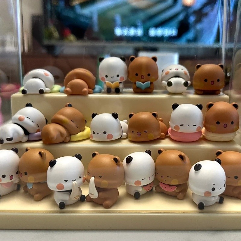 Mini 2 Cái / bộ Yier Bubu Gấu Trúc Gấu Đồ Chơi Bubu Và Dudu Búp Bê Mô Hình Sưu Tập Đồ Chơi Búp Bê Trang Trí Nhà Trang Trí