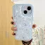 Hoa vỡ cung thỏ cho iPhone 17promax 16 trường hợp điện thoại 15 trống bao quy đầu 14