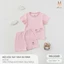 Bộ Cộc Tay Tăm sợi tre[ Siêu Mềm, Mát, Mịn Co Dãn Và Thấm Hút Mồ Hôi Tốt] Size 6M - 4Y (HCT24)