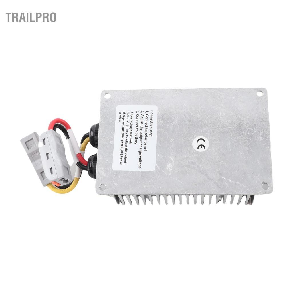 TrailPro Bộ điều khiển năng lượng mặt trời TrailPro Cryfokt 400W 10-30V MPPT với màn hình LED chống bụi cho xe RV Boat