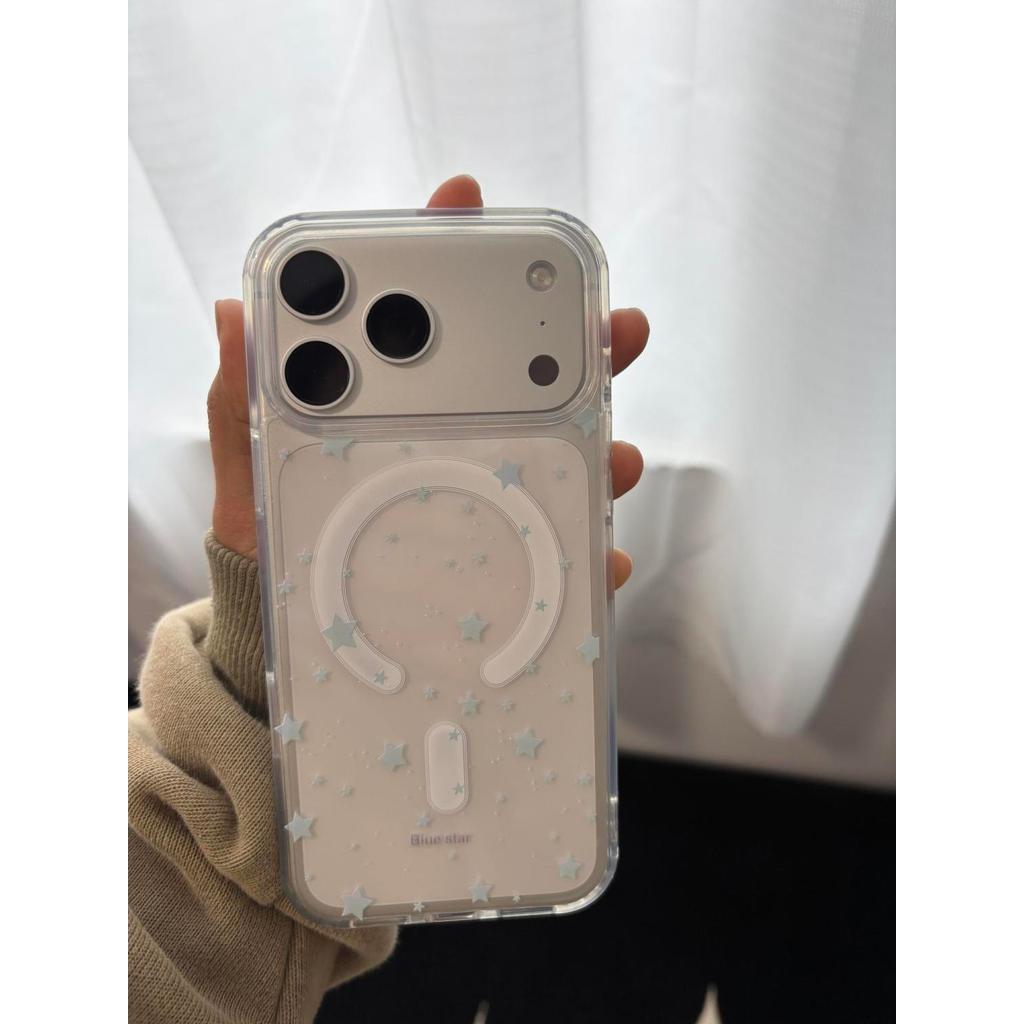 ins ngôi sao màu xanh cho iphone1516 hút 17 trường hợp điện thoại 12iphone11promax13 dễ thương 14