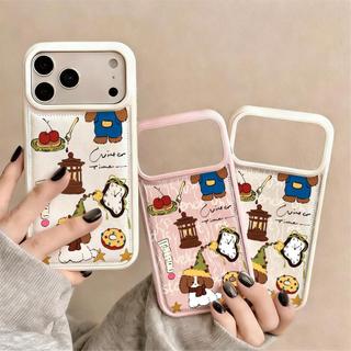 Đảng Cub Vintage Set cho 16 trường hợp iPhone 17Air Bánh mì trường hợp 14 13 11Pro
