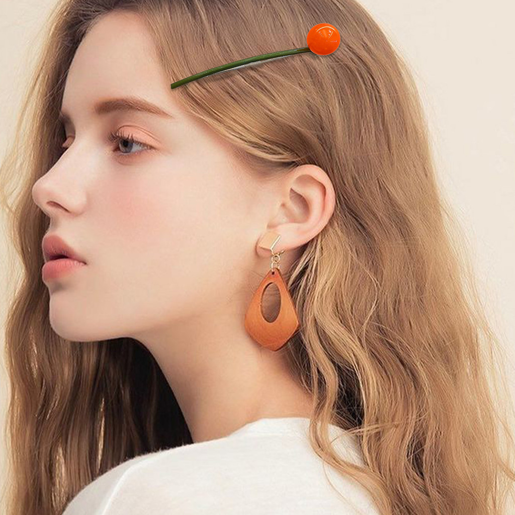 Kẹp tóc barrette hình hoạt họa, chống trơn trượt và đa năng cho tóc dày xoăn, tạo kiểu dễ dàng