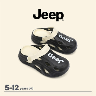 JEEP Dép Trẻ Em Bé Trai Bé Gái Mùa Hè Nhẹ Thoáng Khí Đế Mềm Nhà Chống Trơn Trượt Giày Đi Biển Ngoài Trời Lỗ