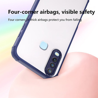 Áp dụng cho VIVO Y11 Y12 Y12I Y15 Y17 1901 1906 1902 1903 1904 Đệm khí bốn góc trong suốt cao cấp bảo vệ vỏ mềm chống sốc BG6N C0LD