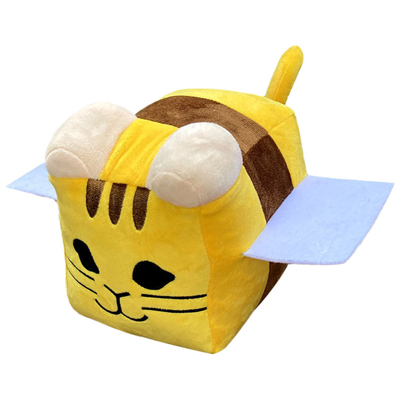SQ5 Roblox Pet Simulator X Mèo Vàng Ong Nâu Chó Hổ Hồng Axolotl Plushie Game Merch Sang Trọng Búp Bê QS5