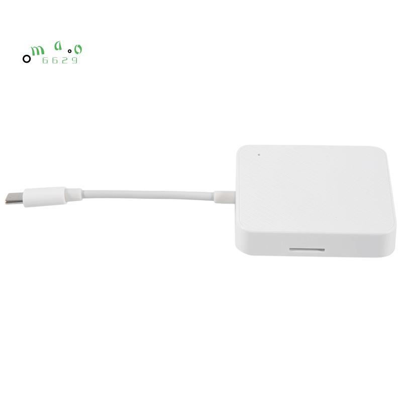 Bộ chuyển đổi đầu đọc thẻ nhớ 4 trong 1 Type C USB-C Smart Media OTG M2 SD SM XD Đầu đọc thẻ cho phụ kiện Android