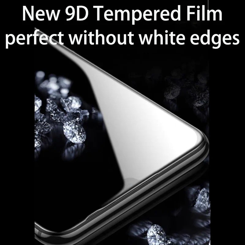 2 Chiếc Kính Cường Lực Trong Suốt Viền Đen Cho Asus ROG Phone 9 Pro/9 FE/9/8 Pro HD Bảo Vệ Màn Hình Chống Gián Điệp