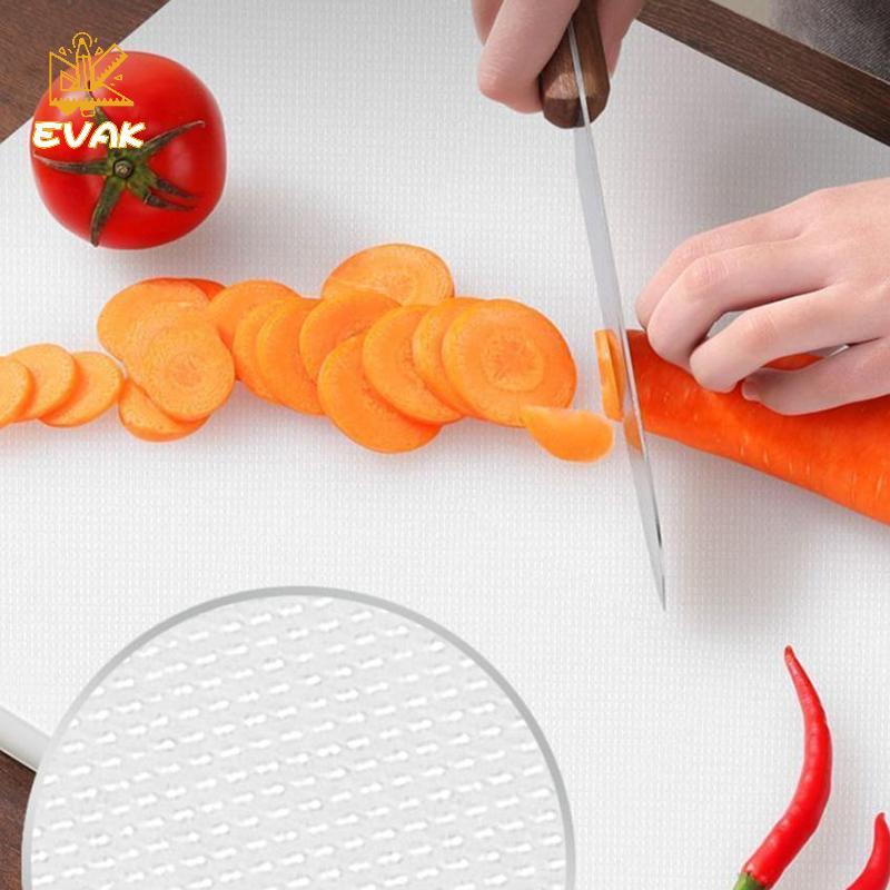 Thớt nhựa chống mài mòn Alittlesetrtu White PE cho nhà bếp VN