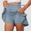 Váy Tennis ESSENCEH, Xếp Ly Với Quần Short Túi Golf Skorts, Kiểm Soát Bụng Độ Ẩm Wickin Thiết Kế 2 Trong 1 Váy Cao Cấp Yoga Golf Chạy Bộ Tennis