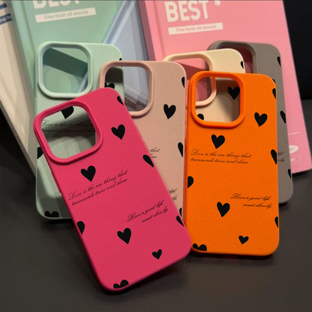 Câu nói yêu thương phù hợp với 16 vỏ điện thoại iPhone 17 Air, hoa văn lựu,14/13/11 Pro