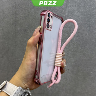 Ốp Lưng Cho OPPO RENO 5 5G oppo RENO 4 4g reno5 5G Vỏ Điện Thoại Vỏ Mềm Silicon Chống Sốc Thiết Kế Mới Thẩm Mỹ Trong Suốt Có Dây Buộc Cho Bé Gái SJST01