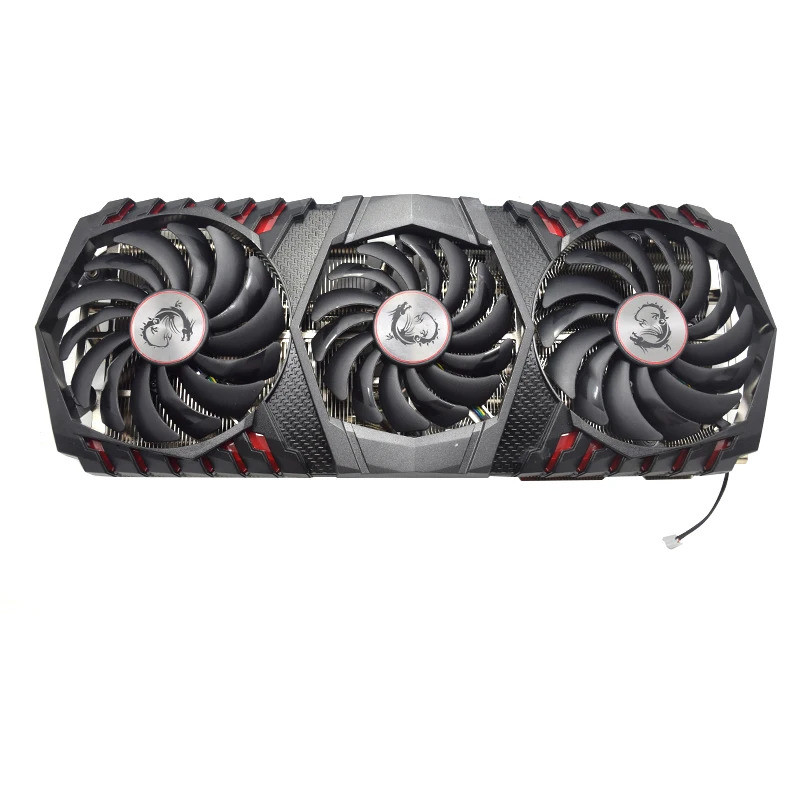 Mới 95MM / 85MM Quạt Tản Nhiệt Thay Thế Cho MSI GEFORCE GTX 1080 TI GAMING X TRIO Card Đồ Họa Quạt Làm Mát