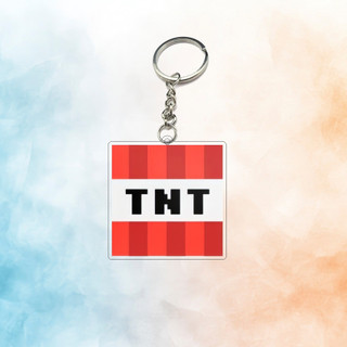 Móc Khóa Mica Keychain Minecraft Dễ Thương phụ kiện trang trí chibi dễ thương