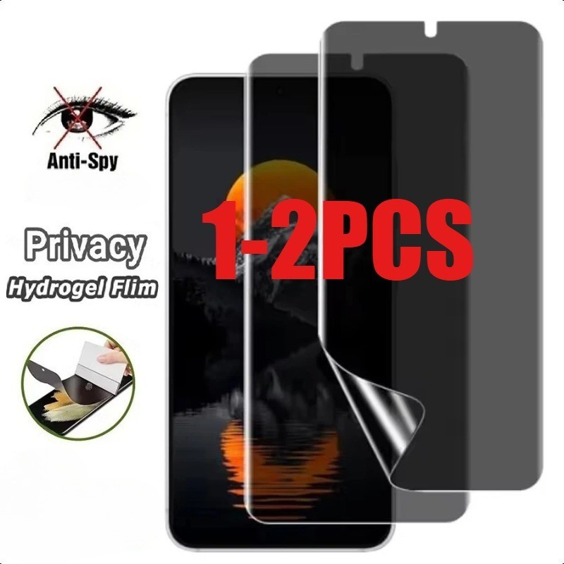 1-2 Miếng Dán Bảo Vệ Màn Hình Chống Trầy Xước Phim Mờ Cho iQOO Z10 Z10R Z10x Z11 Z11x Turbo Pro Plus Lite Chống Gián Điệp Riêng Tư Chống Ánh Sáng Xanh Hydrogel Phim HD Mềm