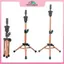 MYPANDA - Tóc giả kim loại trên đầu mannequin có chân đế điều chỉnh, phù hợp để làm tóc và đào tạo.